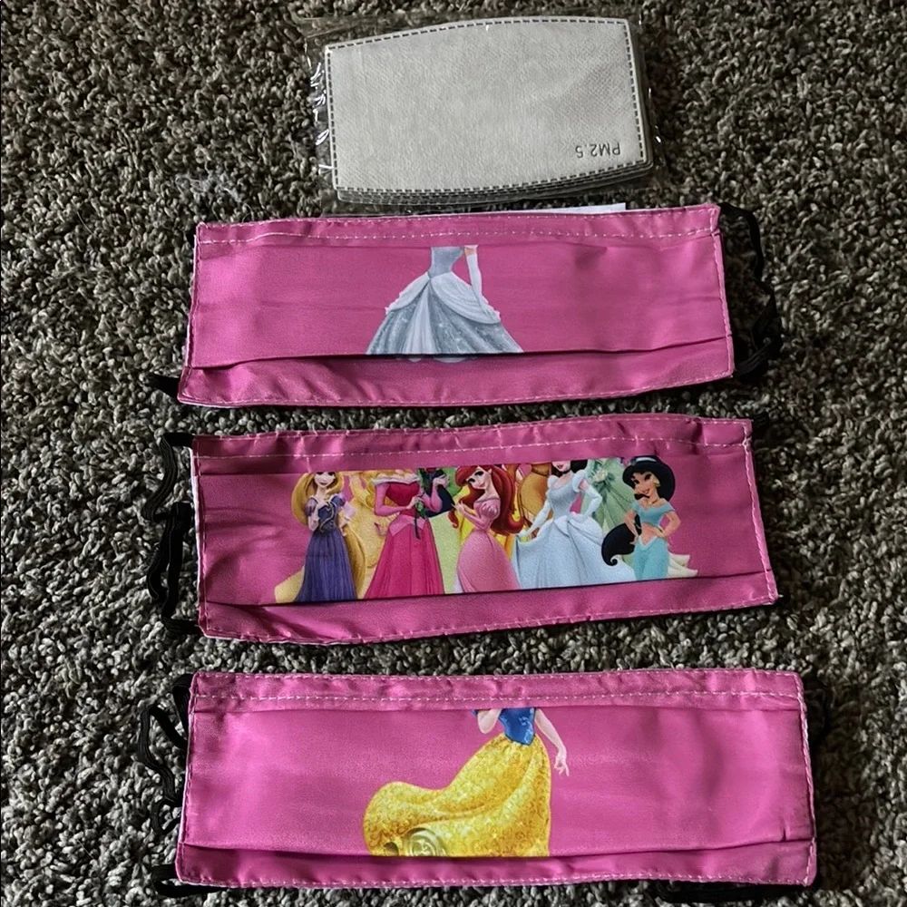 Disney Princesses Face Masks Set